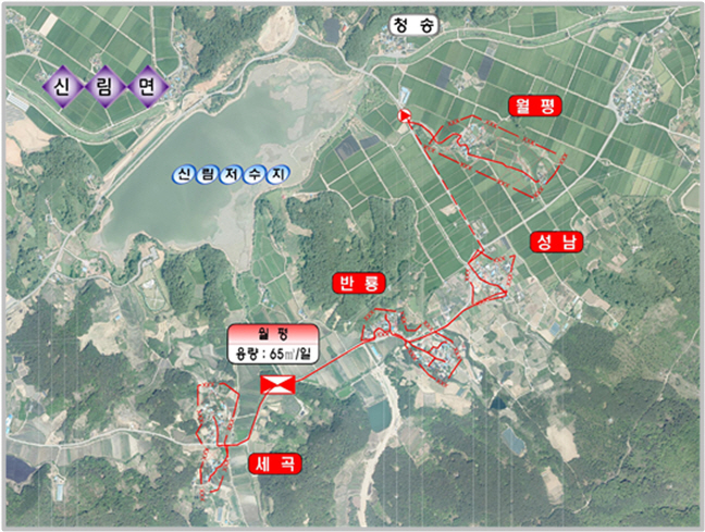고창군, 신림 월평 농어촌마을 하수도 정비사업 본격
