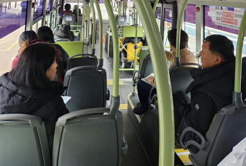 정읍시, 대중교통 무료환승제 도입 ‘착착’현장 점검 나서
