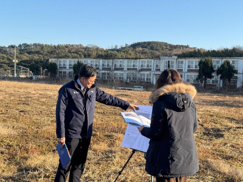 정화영 부안군 부군수, 공공건축물 건립 주요 현장 점검 실시
