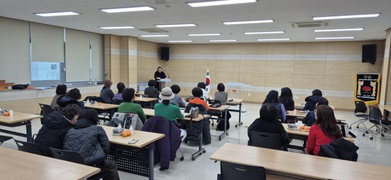 김제 검산동 생활개선회 `월례회의'