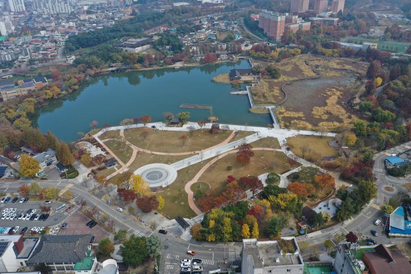 덕진공원, 1단계 기반 정비 마무리