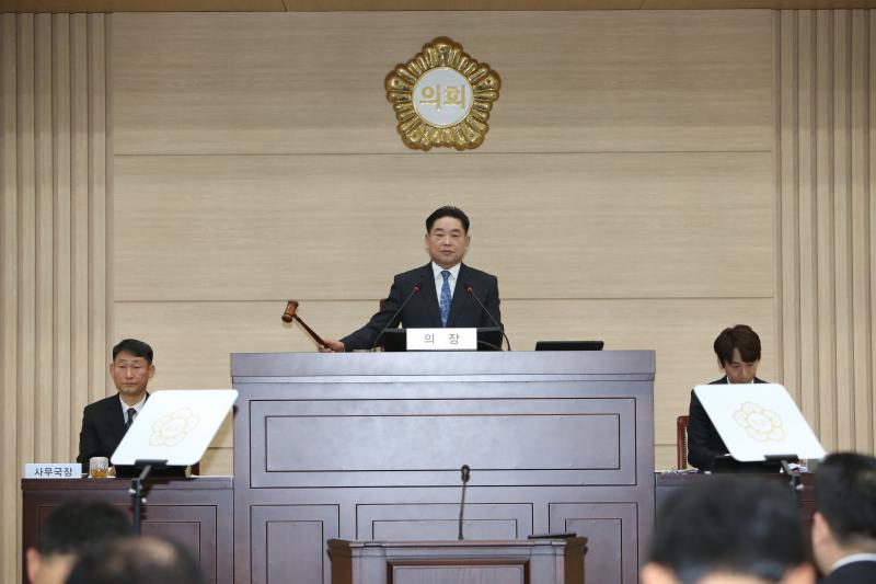 익산시의회, 제275회 임시회 개회