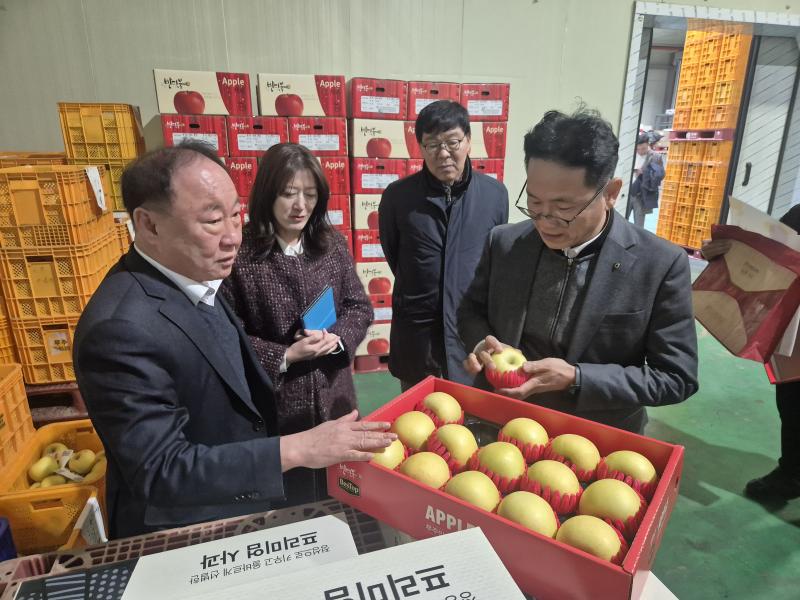 전북농협, 설 명절 맞아 농산물 수급상황 점검