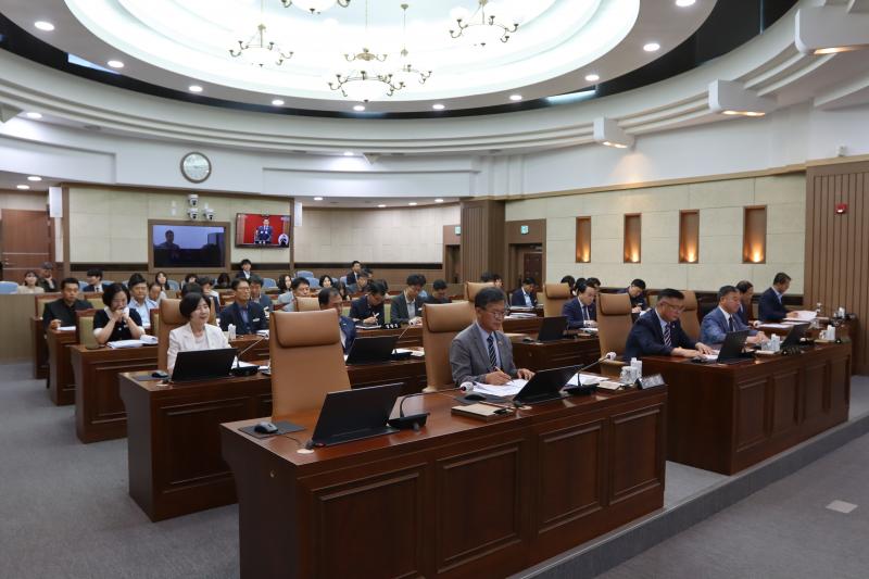 임실군의회, 제350회 임시회 개회