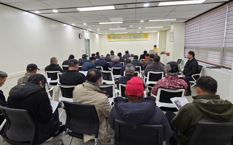 정읍시, 유해야생동물 피해 방지단 가동. 농작물 피해 꼼짝마 ASF 차단 ‘총력’
