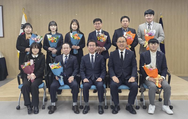 신협 전북본부, 신협중앙회장 표창 전달식 진행