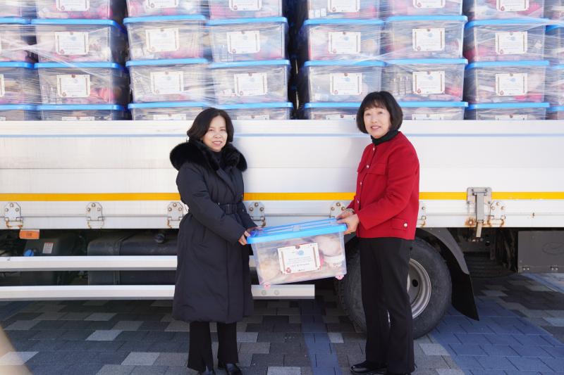 장수군, 설 명절 맞아 ‘장수가꿈드림’300세트 전달