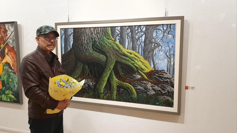 “독학으로 미술공부 하다가 대한민국 미술대전에서 입선했어요”