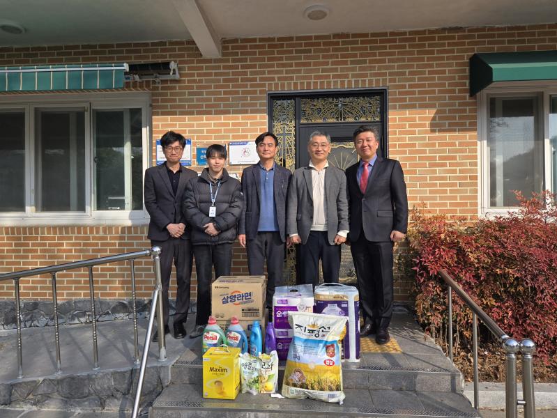 전북지방조달청, 설 명절 맞아 사회복지시설 방문