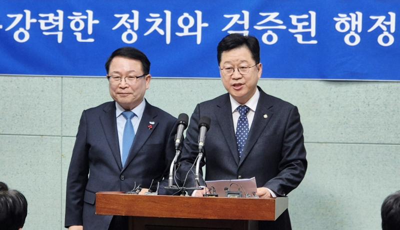 안호영-정헌율 `후보 단일화' 첫발