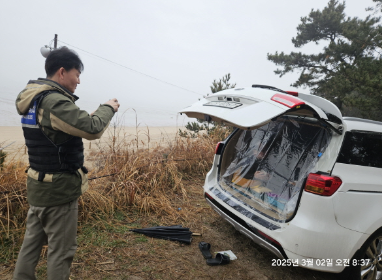 변산반도국립공원사무소, 해안도로 불법·무질서 행위 집중 단속
