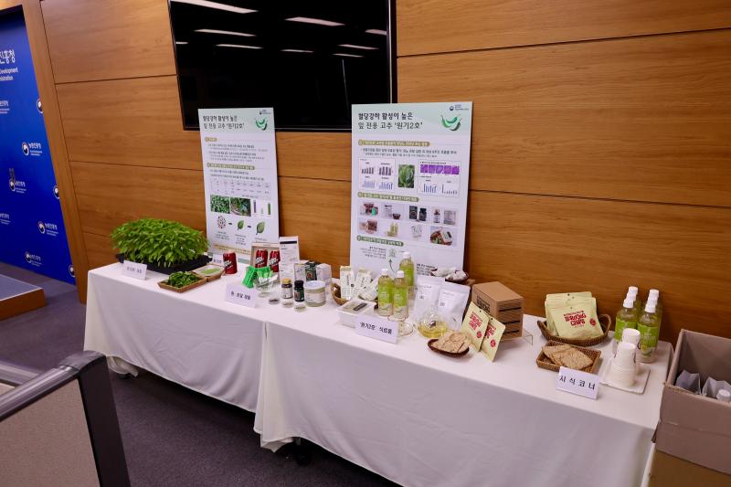 혈당 관리에 도움되는 ‘원기2호’ 고춧잎, 환·차·국수로 변신