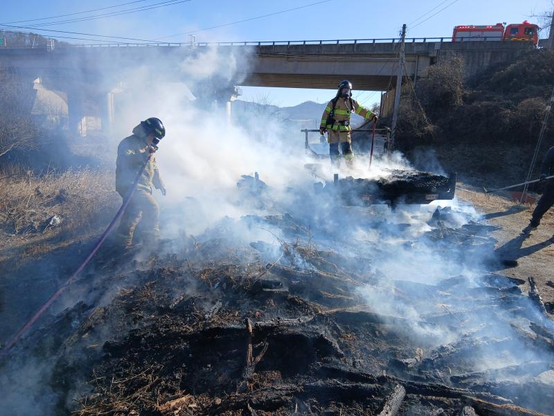임실소방서, 건조한 봄철 산불·들불 화재 주의 당부