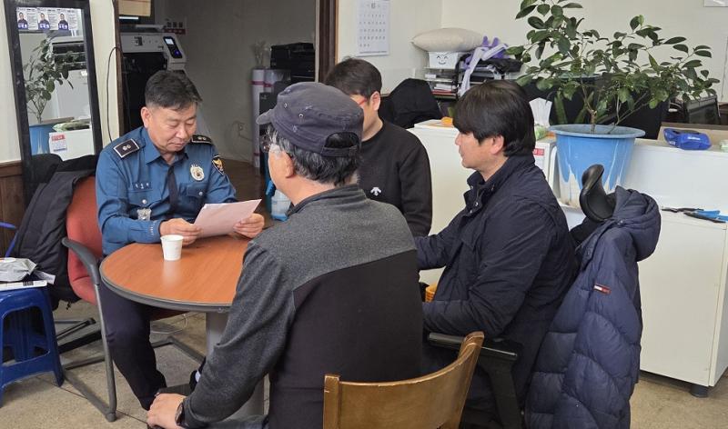 장수경찰서, 노쇼사기 피해 예방활동 전개