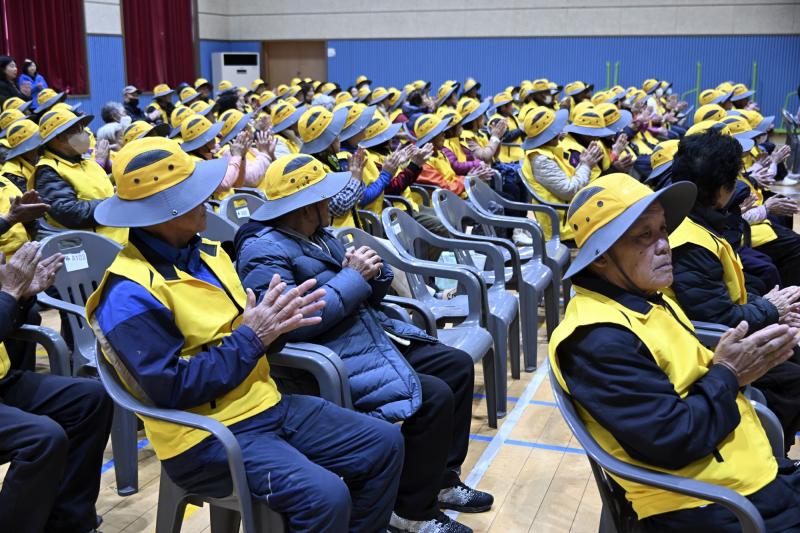 장수군, 2026년 노인일자리 사업 발대식 개최
