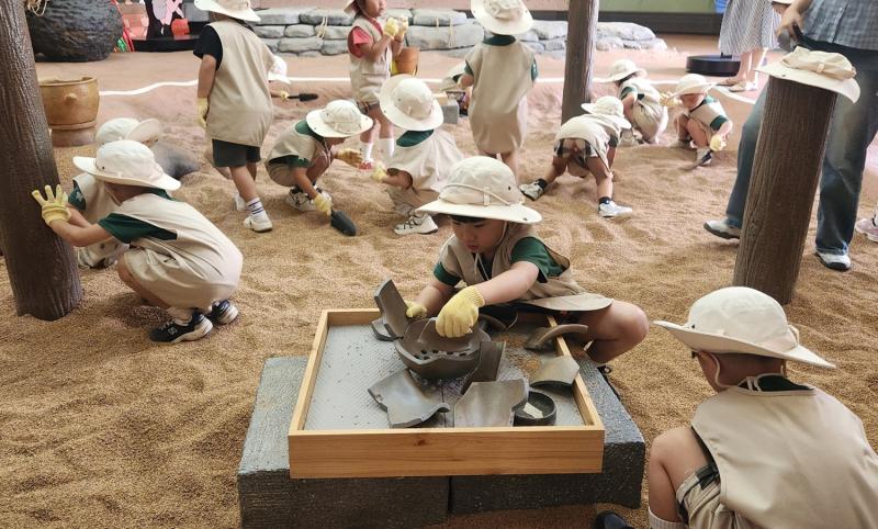 정읍시립박물관, ‘꼬마 고고학자’ 발굴체험 본격 시작. 602명 참여
