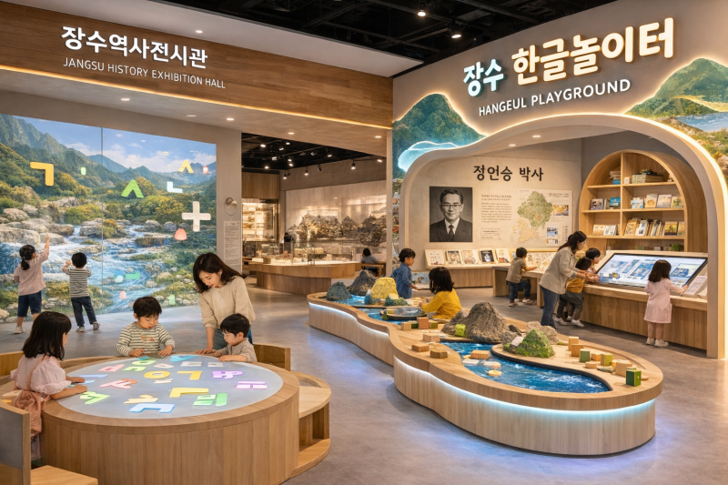 장수군, ‘한글놀이터 장수관’ 대상지 장수역사전관 선정