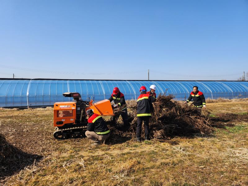 익산시, 산림 인접지 영농부산물 파쇄 지원