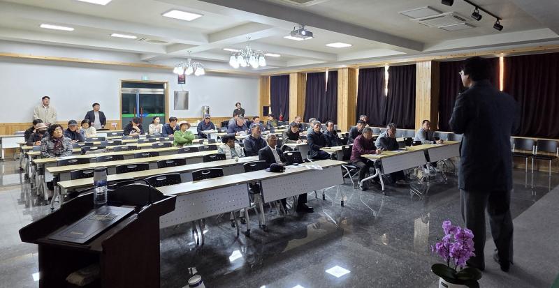 장계농협, 고품질 샤인머스켓 재배 교육 실시