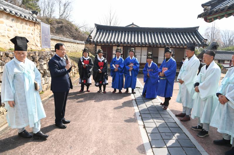 완주 고산향교 춘기 석전대제 봉행