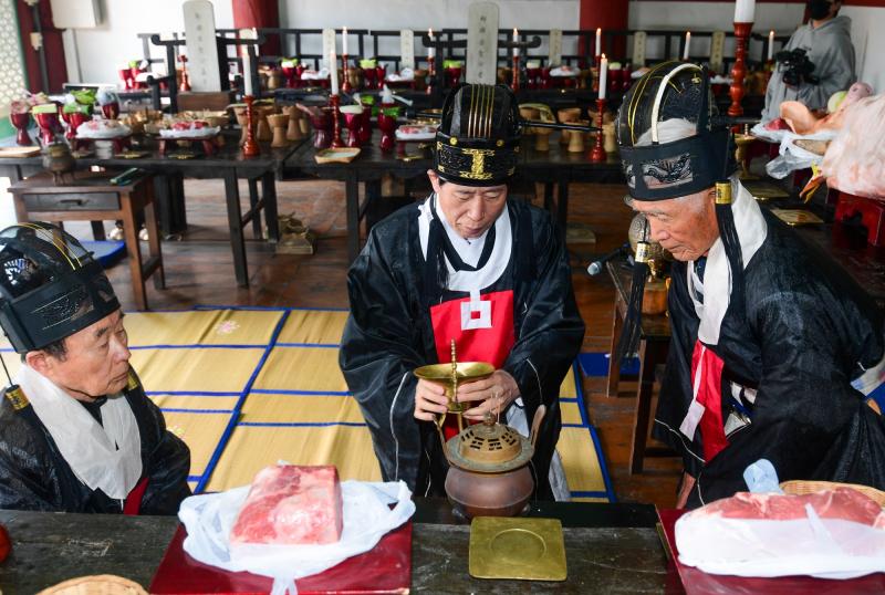 남관우 시의장, 전주향교 춘기 석전대제 초헌관 봉행