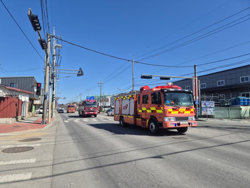 정읍소방서, 소화전 주변 불법 주. 정차 일제 단속 
