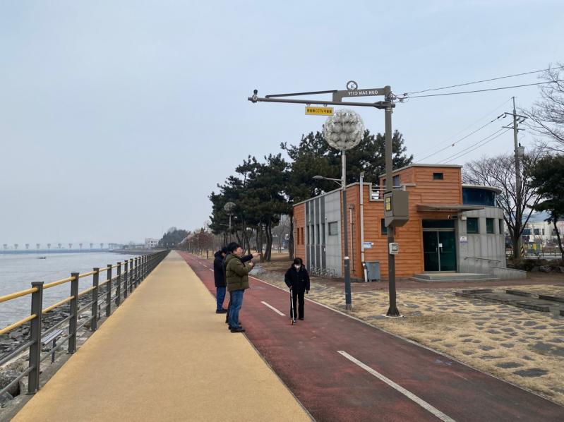 군산 해안 산책로 '지능형 방범망' 구축