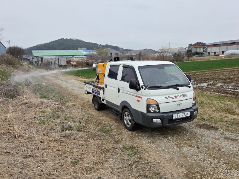 부안군, 환경친화적 위생 해충 방역사업 본격 추진
