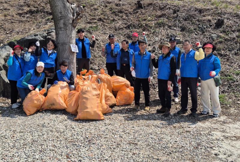 고창 해리면, 하천변 ‘말끔히’ 정비