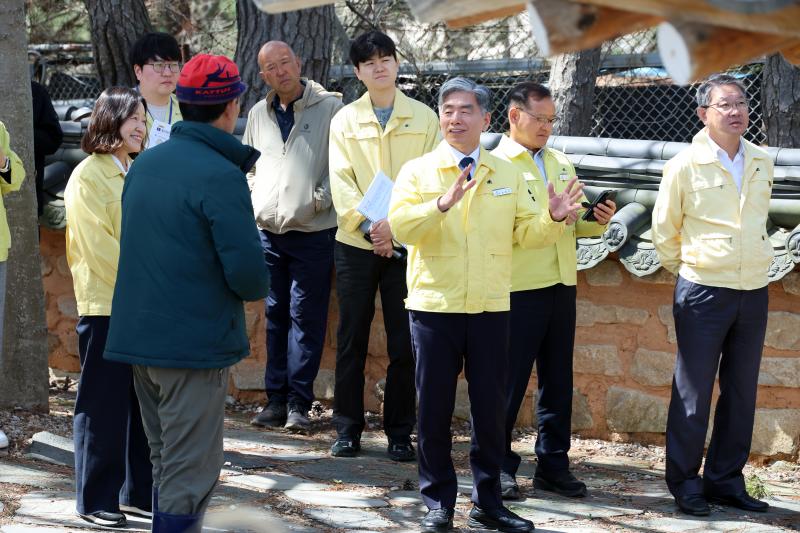 김영식 고창군수 권한대행, 군정 주요사업장 현장점검