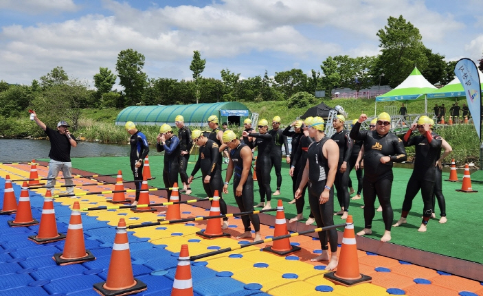 익산서 아쿠아슬론 대회, 철인들의 질주 펼쳐진다
