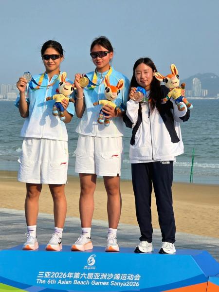 부안군청 이영은, 아시아 비치게임 동메달