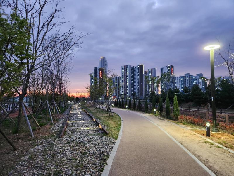 녹색정원도시 익산, 밤에도 빛나는 시민 휴식공간 조성