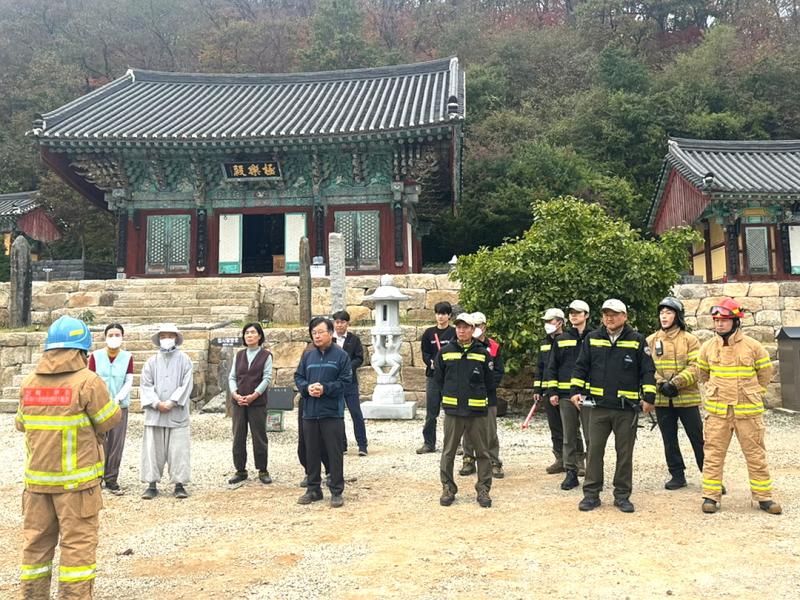 무주소방서 부처님 오신 날 특별경계근무