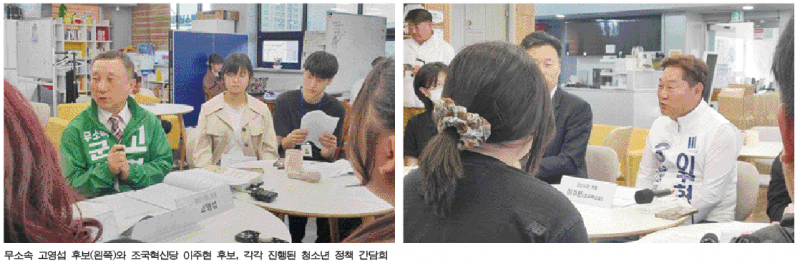 [달그락달그락] 청소년들이 군산시장 후보들에게 정책을 묻다
