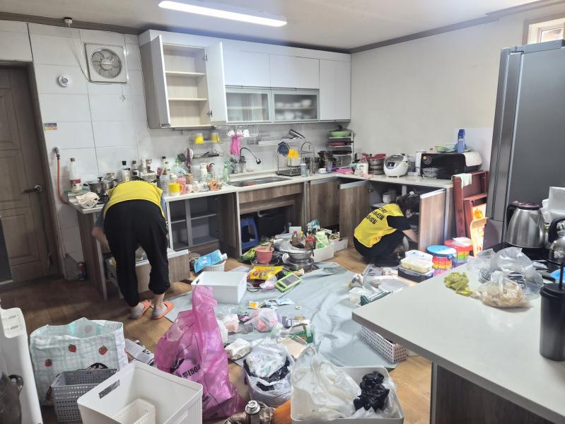 고독사 위험가구 대상 수납정리 지원사업 추진