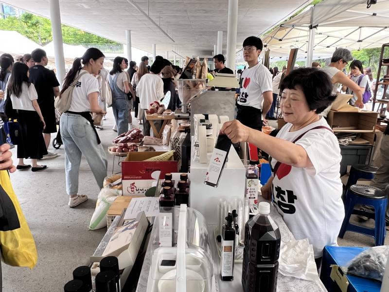 고창군, 서울 농부시장 마르쉐서 농특산물 가공제품 우수성 알려