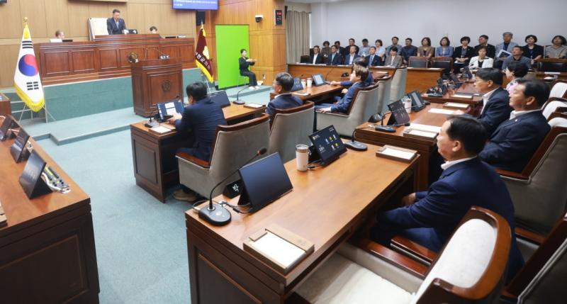 부안군의회, 제371회 임시회 개회
