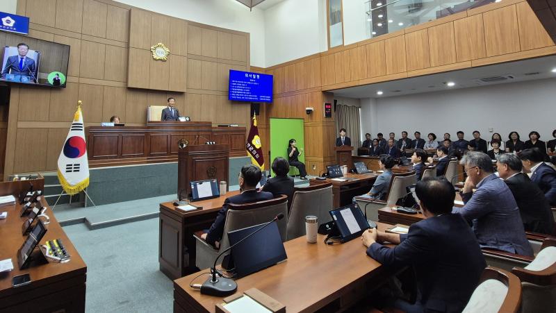 부안군의회, 제374회 제1차 정례회 개회