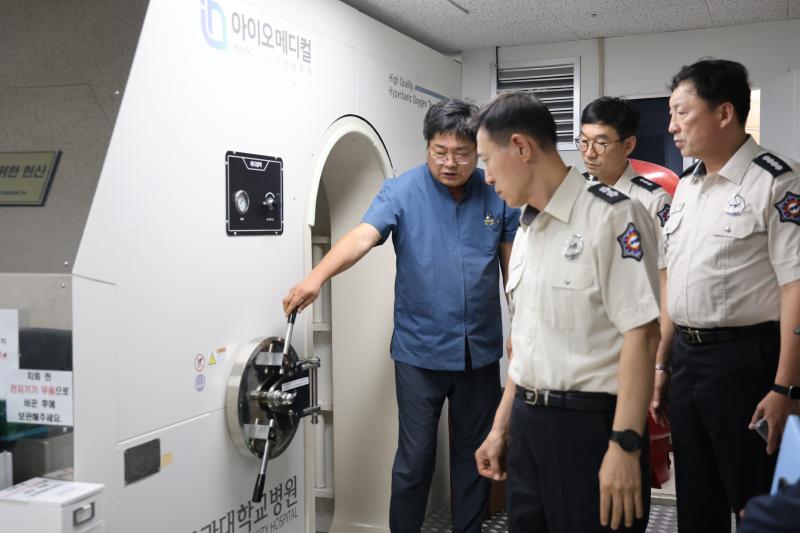 전북소방본부와 익산소방서, 원광대병원과 응급의료 협력체계 강화 논의