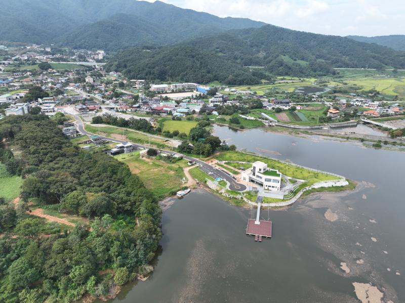 완주 구이저수지 수상레포츠센터 개관
