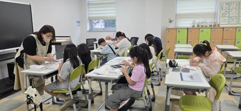 완주 어린이들, 상상을 인공지능 그림으로