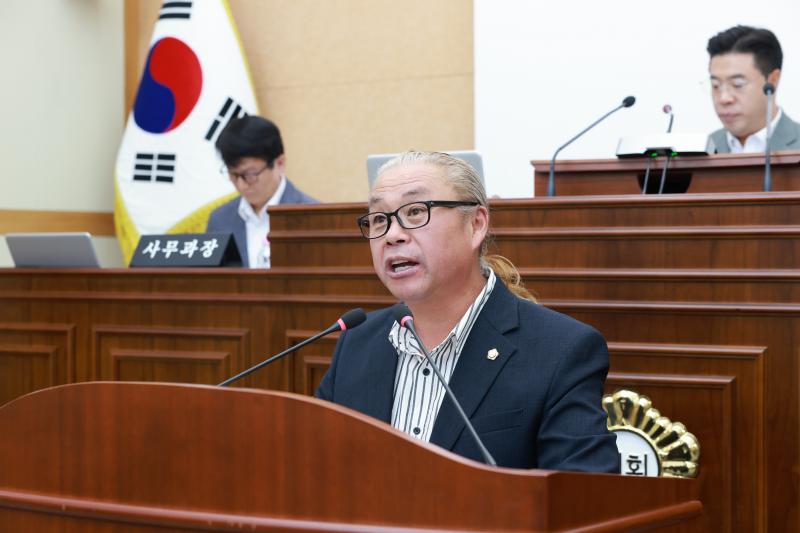 무주군의회 김진수 의원 5분 발언