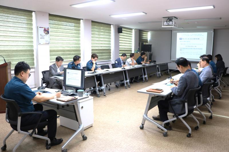 완주서, '추석명절 종합치안 전략회의' 개최