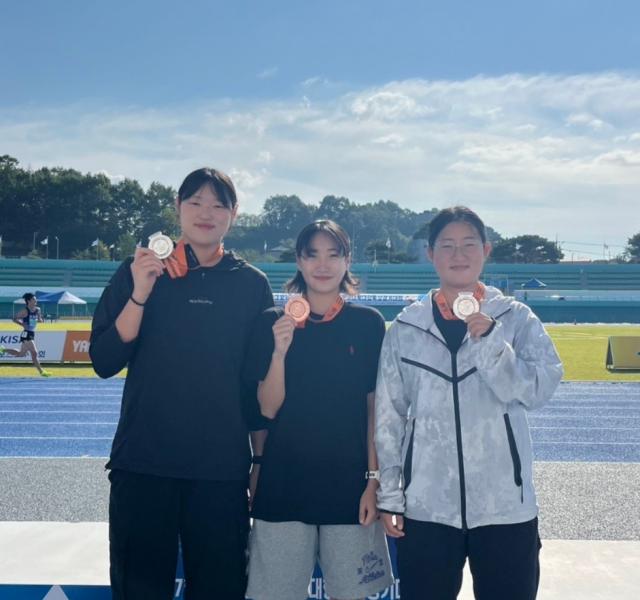  익산시청 육상팀 '힘찬 질주'…전국대회 메달 수확