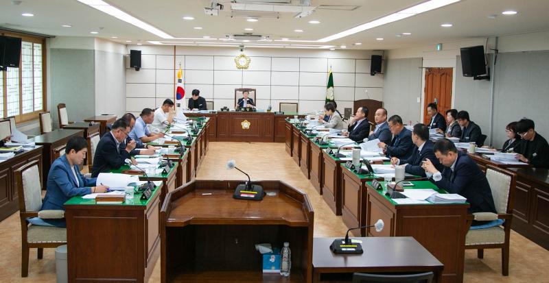 김제시의회, 9월 의원간담회 개최