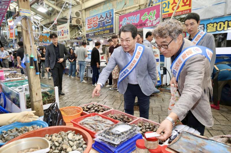 부안군, 추석 명절 전통시장 장보기 행사 개최