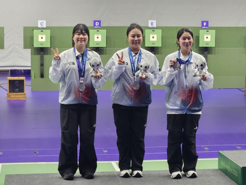 임실군청 사격팀 추가은, 아시안게임“한국 사격 첫 금메달”