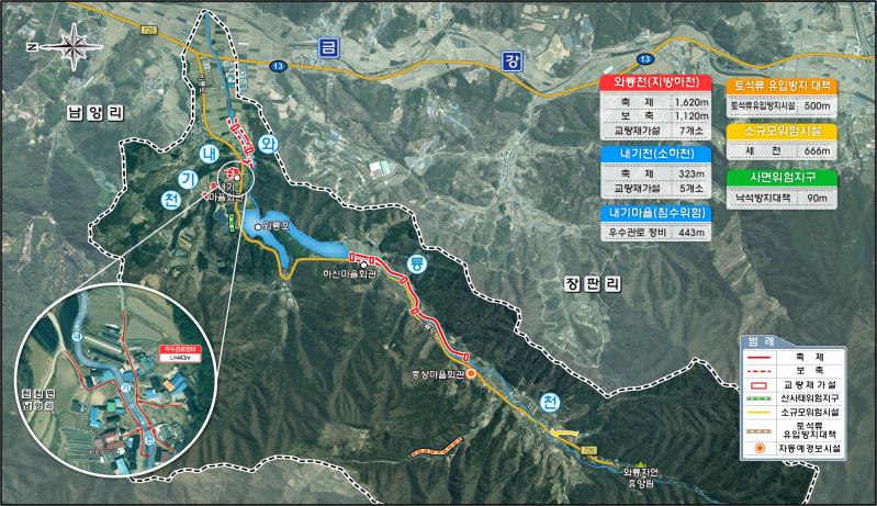 장수군, 2027년 재해위험지역 정비사업 2개 지구 246억 원 확보
