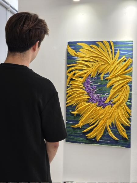 수묵과 한지의 융합으로 빚어낸 영원한 기억의 잔상